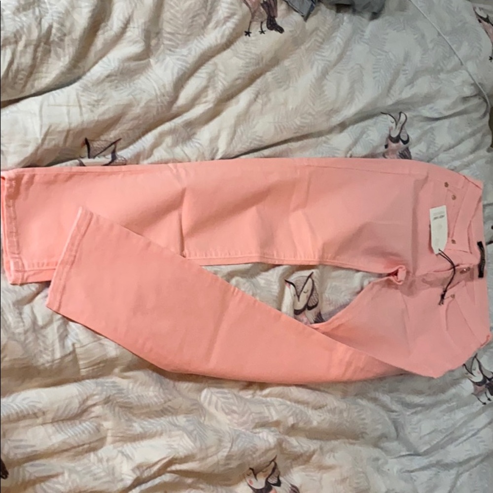 Angry Rabbit Pink Skinny Jeans NWT 25/1